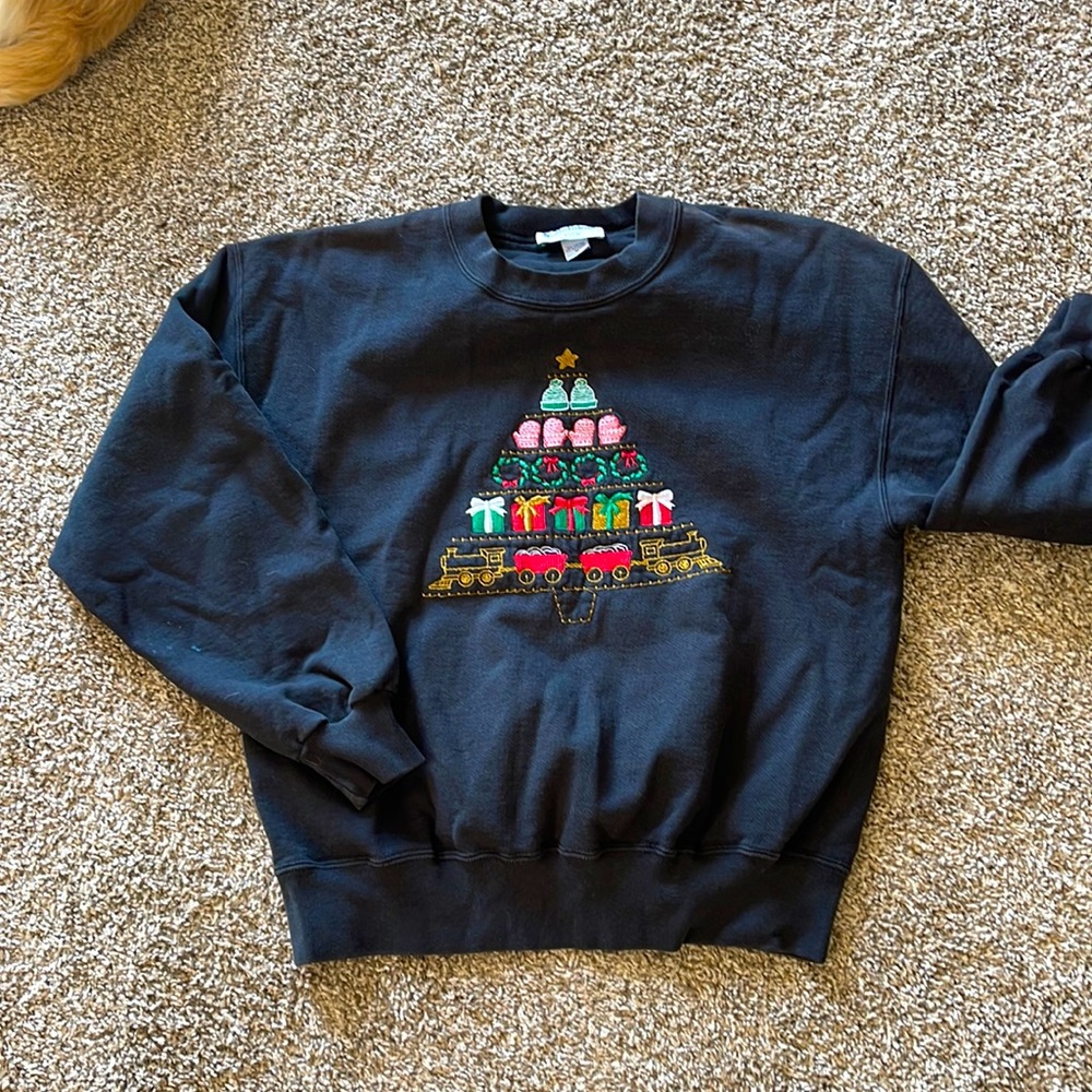 Vintage ugly Christmas sweater/sweatshirt